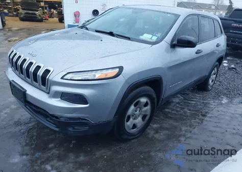 2014 Jeep Cherokee Sport z USA, uszkodzony, nr VIN 1C4PJMAB3EW125288